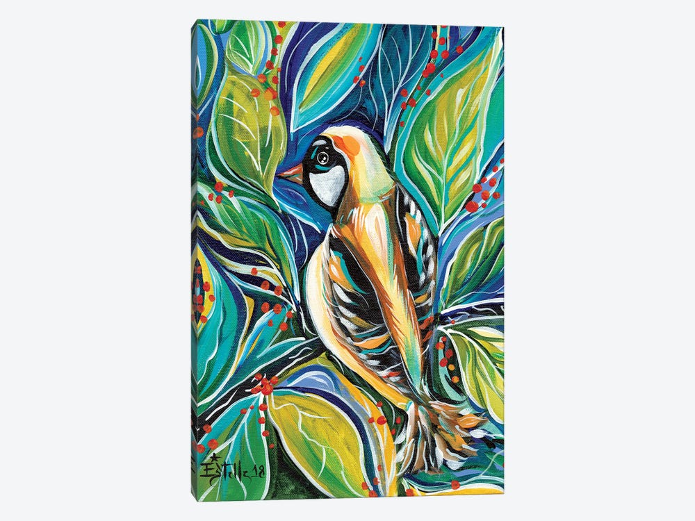 Tribal Bird by Estelle Grengs 1-piece Canvas Art