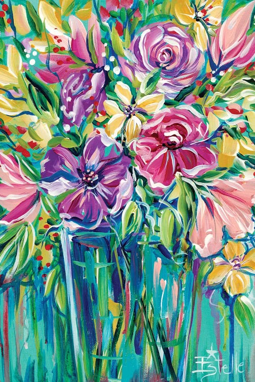 Fresh Flowers by Estelle Grengs wall art
