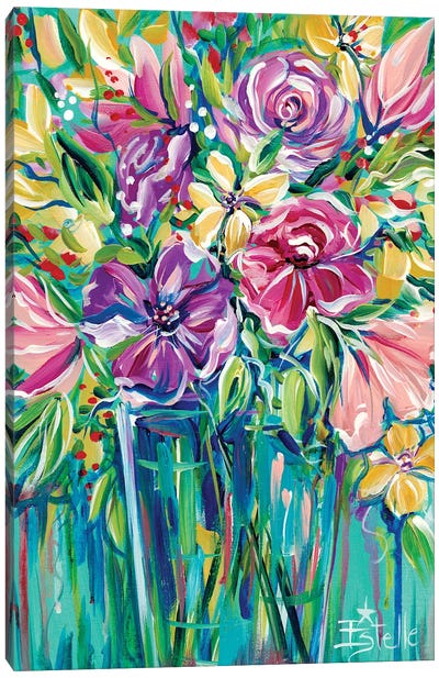 Fresh Flowers Canvas Art Print