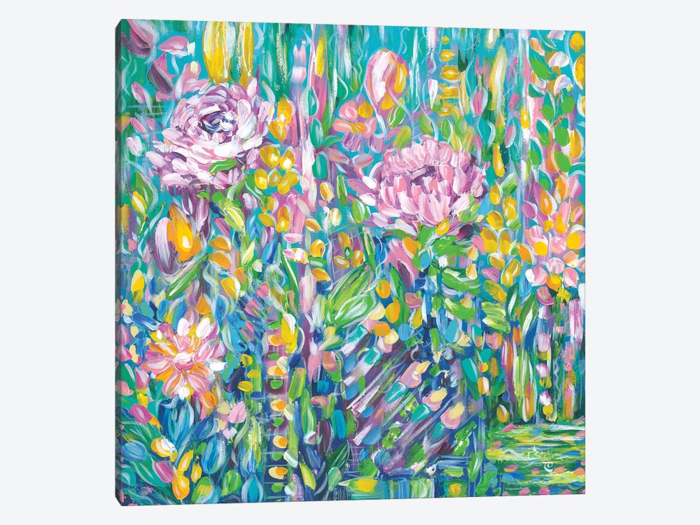 Field Of Flowers by Estelle Grengs 1-piece Canvas Print