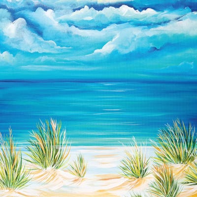 Coasting by Estelle Grengs metal wall art