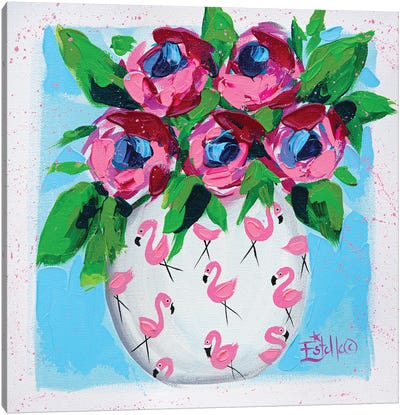Mingo Vase Canvas Art Print - Estelle Grengs