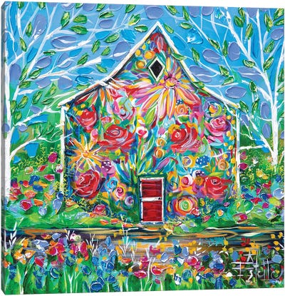 Inside Out House Canvas Art Print - Estelle Grengs