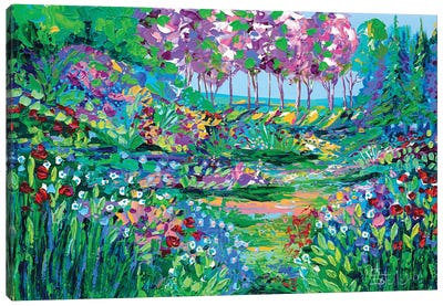 Botanical Garden Canvas Art Print - Estelle Grengs
