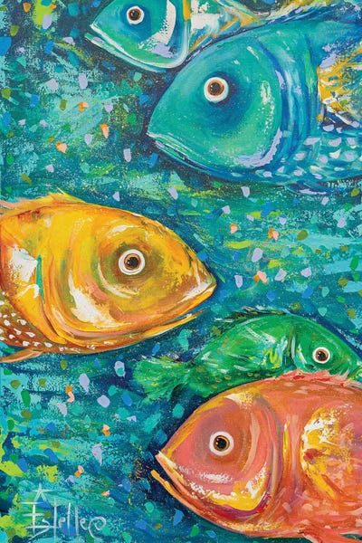 Kitchen: Fish Tales II by Estelle Grengs