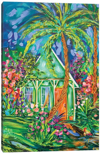 Conch House Coop Canvas Art Print - Estelle Grengs