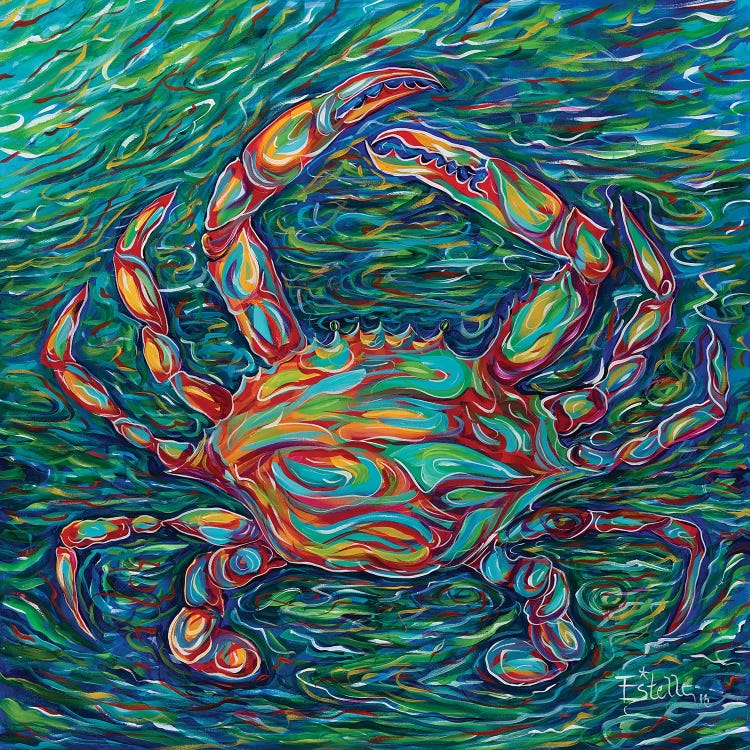 Crab by Estelle Grengs wall art