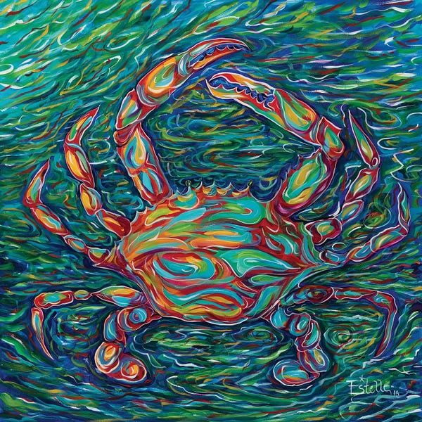 Crabs: Crab by Estelle Grengs