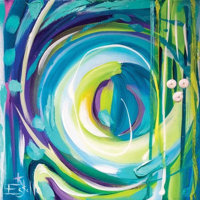 Cool Breeze by Estelle Grengs metal wall art