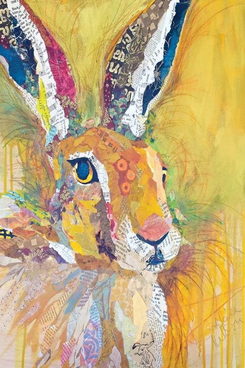 Harriet The Hare by Elizabeth St. Hilaire wall art
