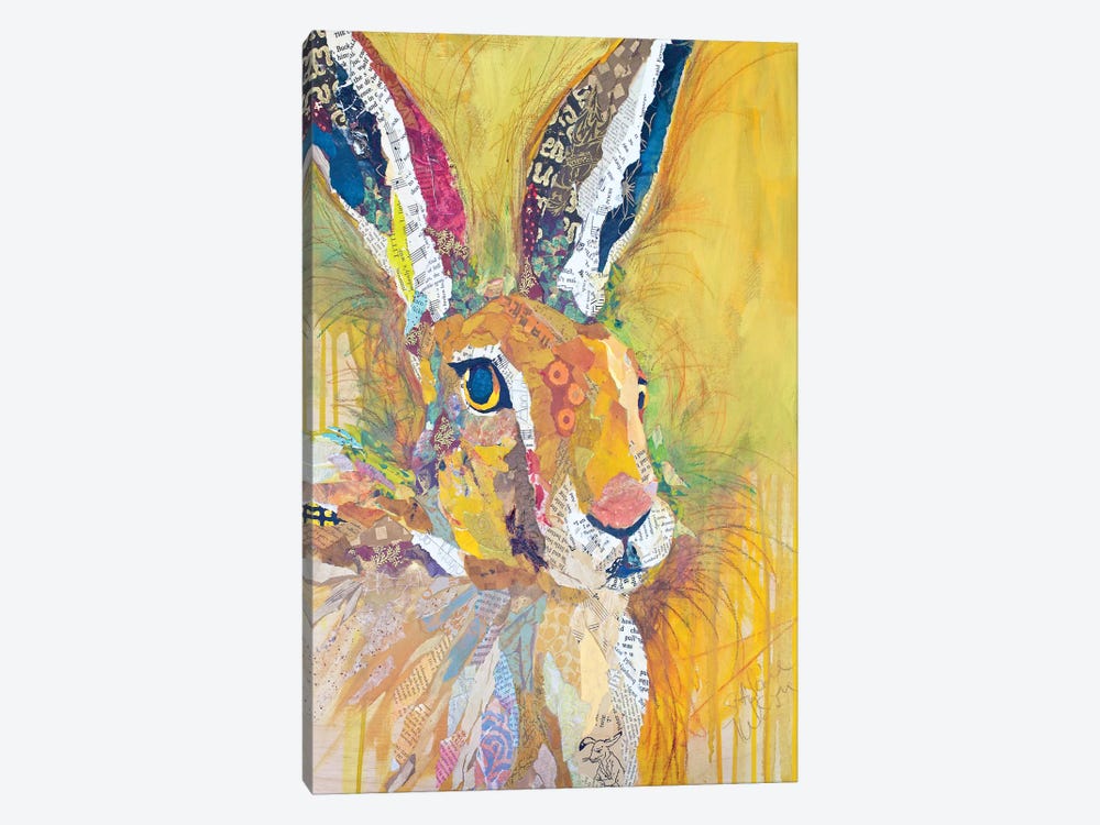 Harriet The Hare by Elizabeth St. Hilaire 1-piece Canvas Art