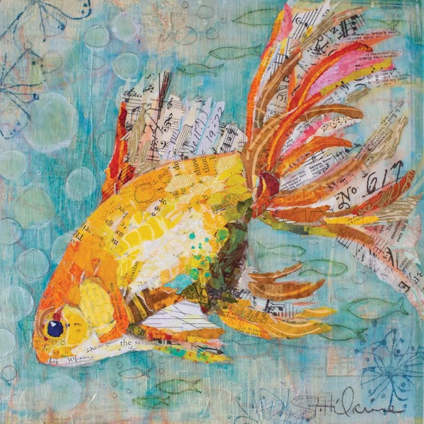 Goldfish: Always Looking Up I by Elizabeth St. Hilaire