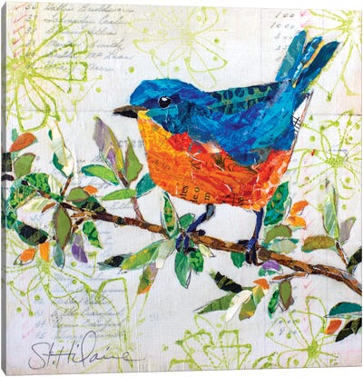 Happy Bird I Canvas Art Print