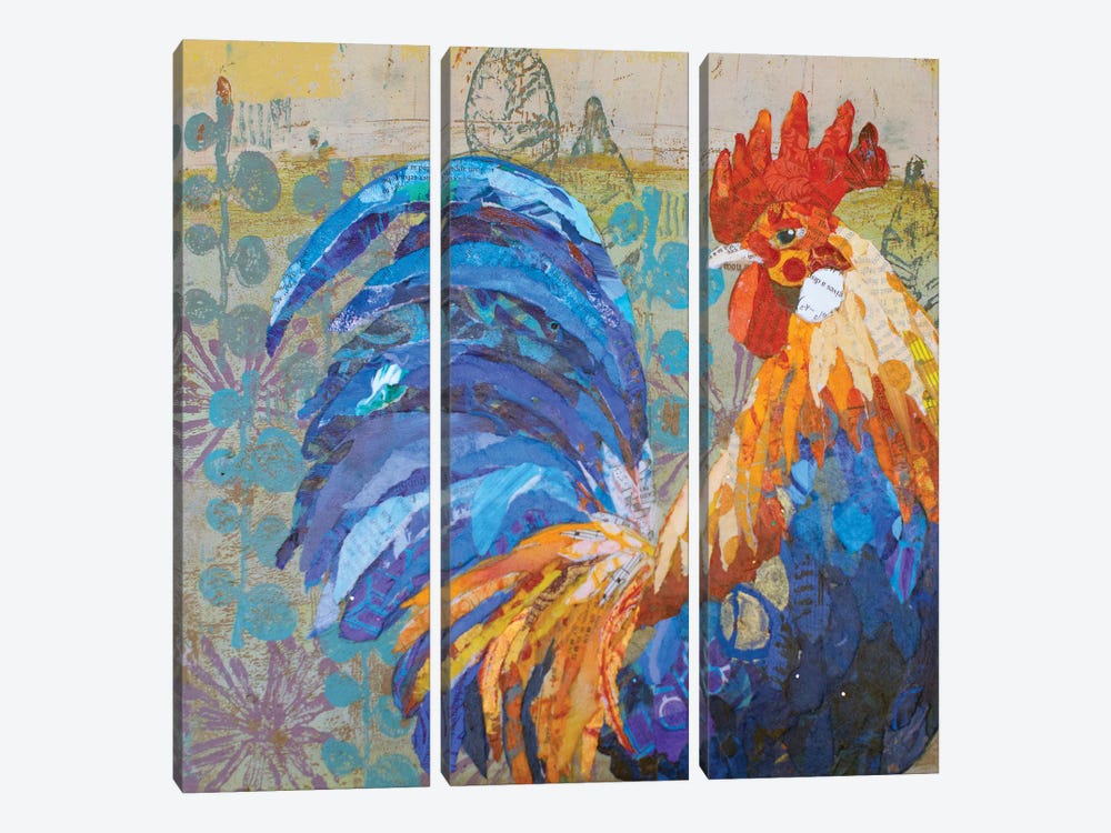 Top Of The Morning II by Elizabeth St. Hilaire 3-piece Canvas Artwork