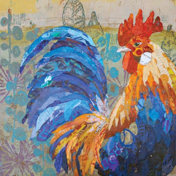 Chickens & Roosters: Top Of The Morning II by Elizabeth St. Hilaire