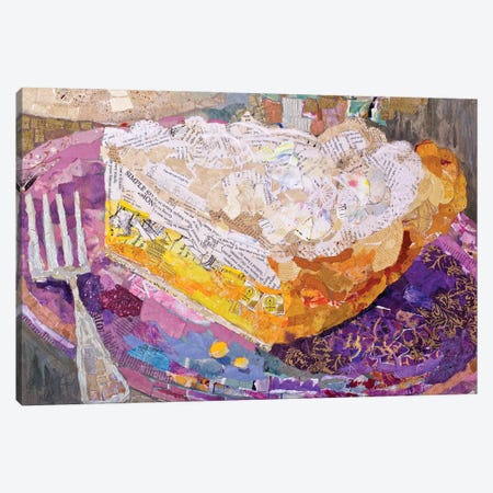 Lemon On Lavender I Canvas Print #ESH88} by Elizabeth St. Hilaire Canvas Artwork