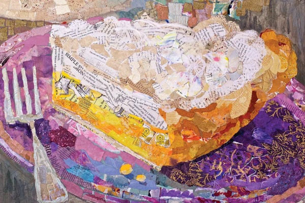 Cakes & Cupcakes: Lemon On Lavender I by Elizabeth St. Hilaire