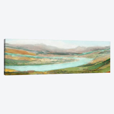 Aerial Landscape Canvas Print #ESK1} by Edward Selkirk Canvas Print