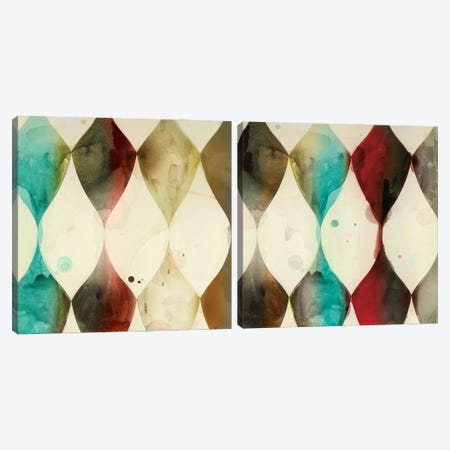 Spotted Heralds Diptych Canvas Print Set #ESK2HSET012} by Edward Selkirk Canvas Wall Art