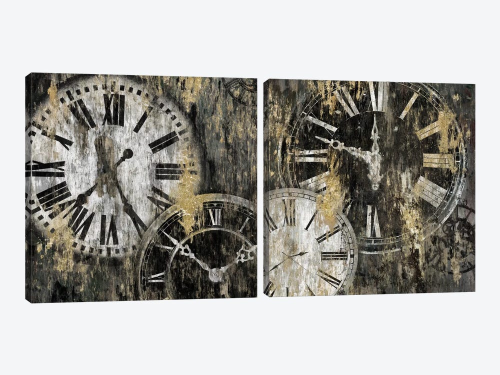 Clockwork Diptych by Edward Selkirk 2-piece Canvas Print