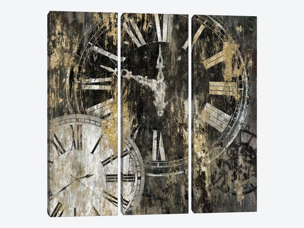 Clockwork II by Edward Selkirk 3-piece Canvas Art Print