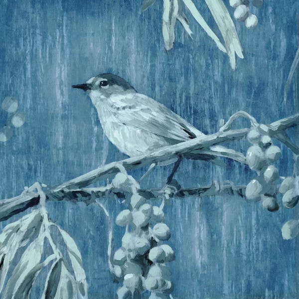 Edward Selkirk: Denim Songbird I by Edward Selkirk