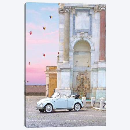 Buggy In Rome Canvas Print #ESM10} by Erin Summer Canvas Art