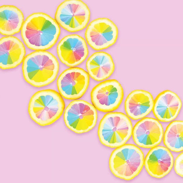 Minimalist Photography: Color Wheel Citrus by Erin Summer