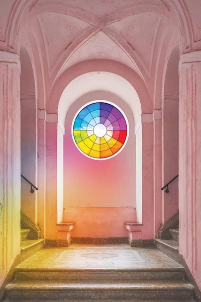 Erin Summer: Color Wheel Window by Erin Summer