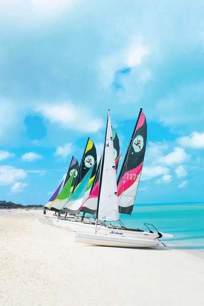 Erin Summer: Colorful Boats by Erin Summer