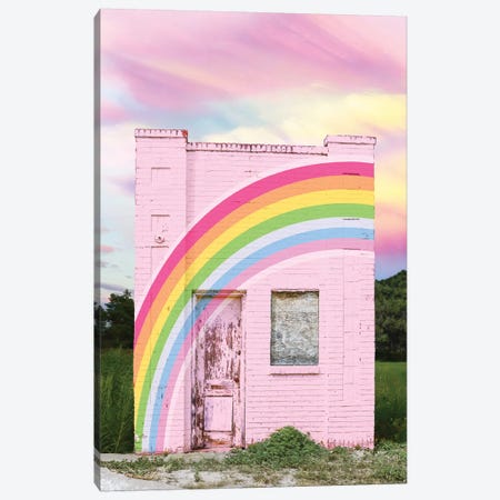 Abandoned Rainbow Canvas Print #ESM1} by Erin Summer Canvas Art Print
