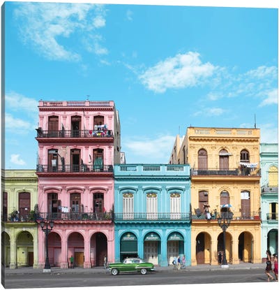 Havana Canvas Art Print - Caribbean Culture