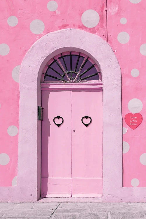 Love Lives Here by Erin Summer wall art
