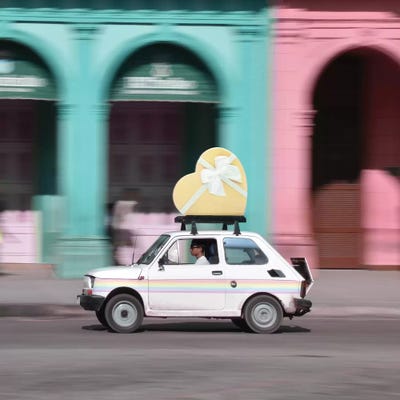 Love Mobile by Erin Summer canvas print