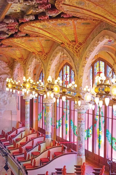 Spain: Palau De La Musica Barcelona by Erin Summer