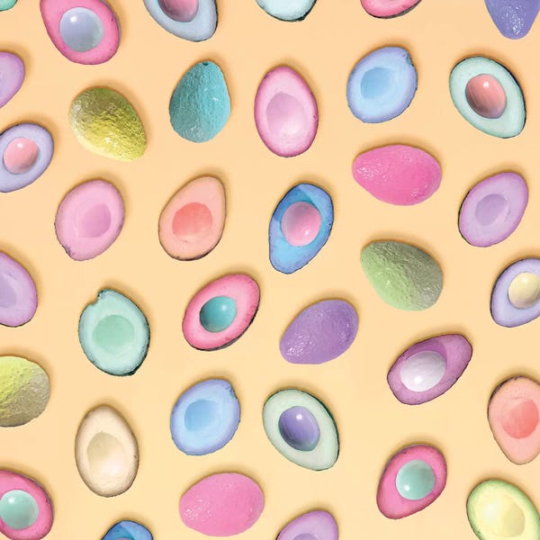 Minimalist Photography: Pastel Avocados by Erin Summer