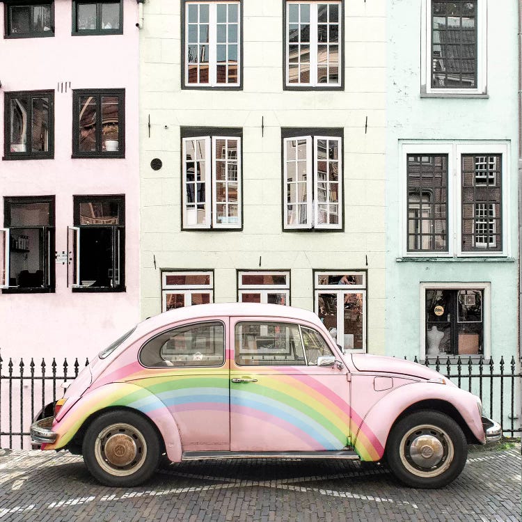 Rainbow Buggy by Erin Summer wall art