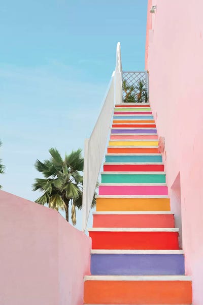 Staircases: Rainbow Stairs by Erin Summer