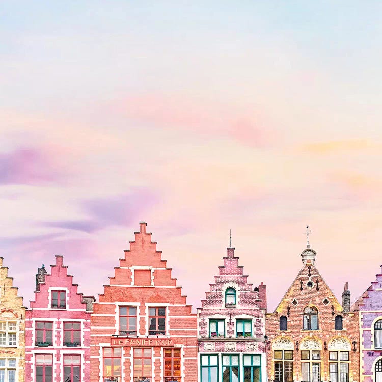 Rooftops In Bruges