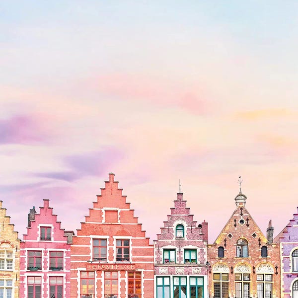 Erin Summer: Rooftops In Bruges by Erin Summer