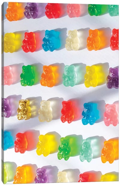 Stained Glass Gummies Canvas Art Print - Good Enough to Eat