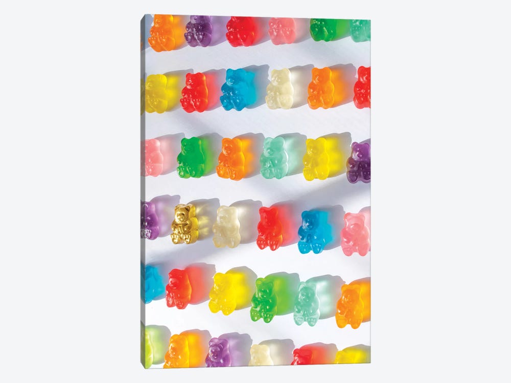 Stained Glass Gummies by Erin Summer 1-piece Canvas Print