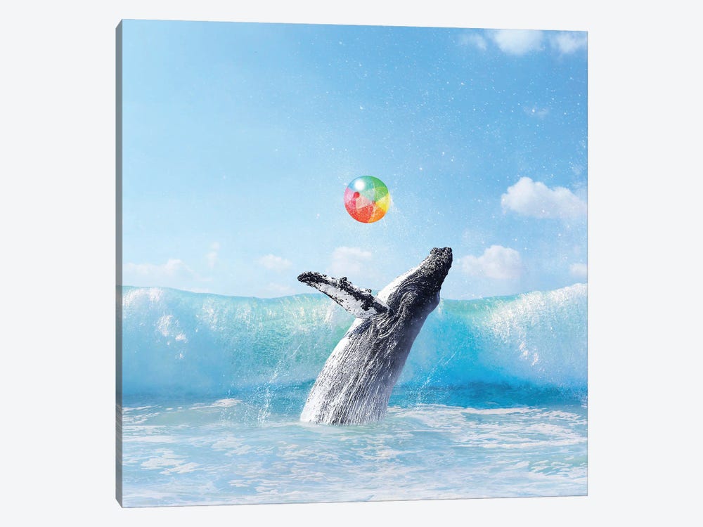 Make A Splash by Erin Summer 1-piece Canvas Wall Art