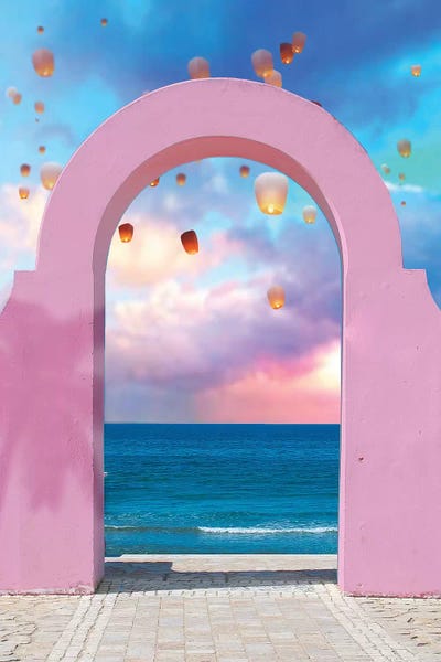 Erin Summer: Arch And Lanterns by Erin Summer