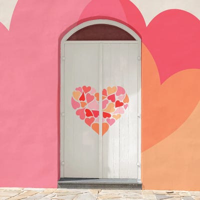 When Love Comes Knocking by Erin Summer canvas print