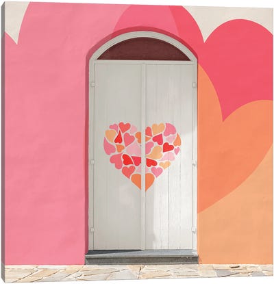When Love Comes Knocking Canvas Art Print - Erin Summer