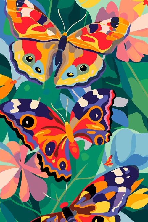 Vibrant Butterflies