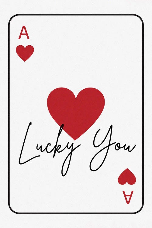 Lucky You by Edson Ramos wall art