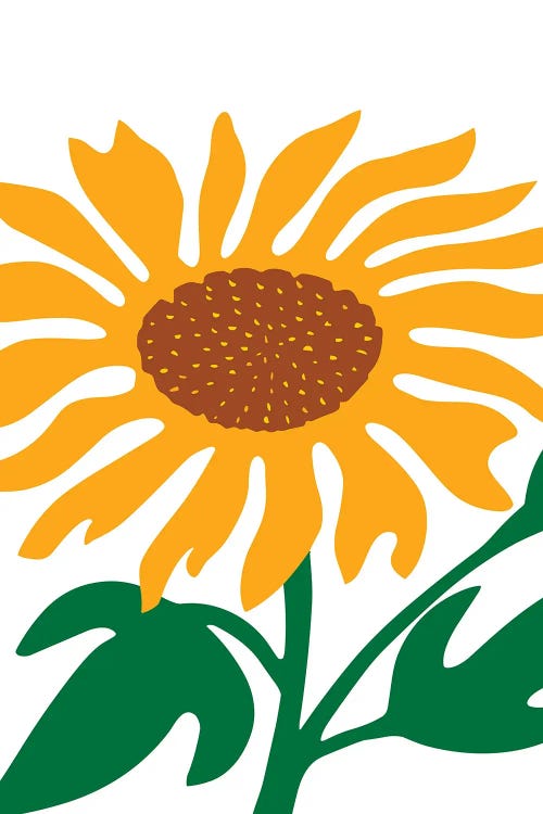 Matisse Sunflower by Edson Ramos wall art