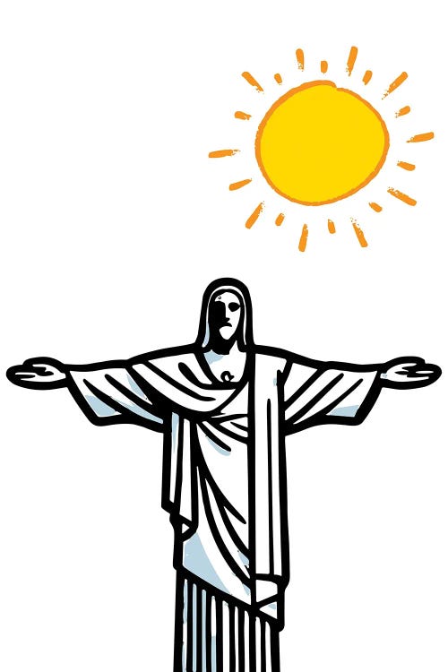 Rio De Janeiro Summer by Edson Ramos wall art